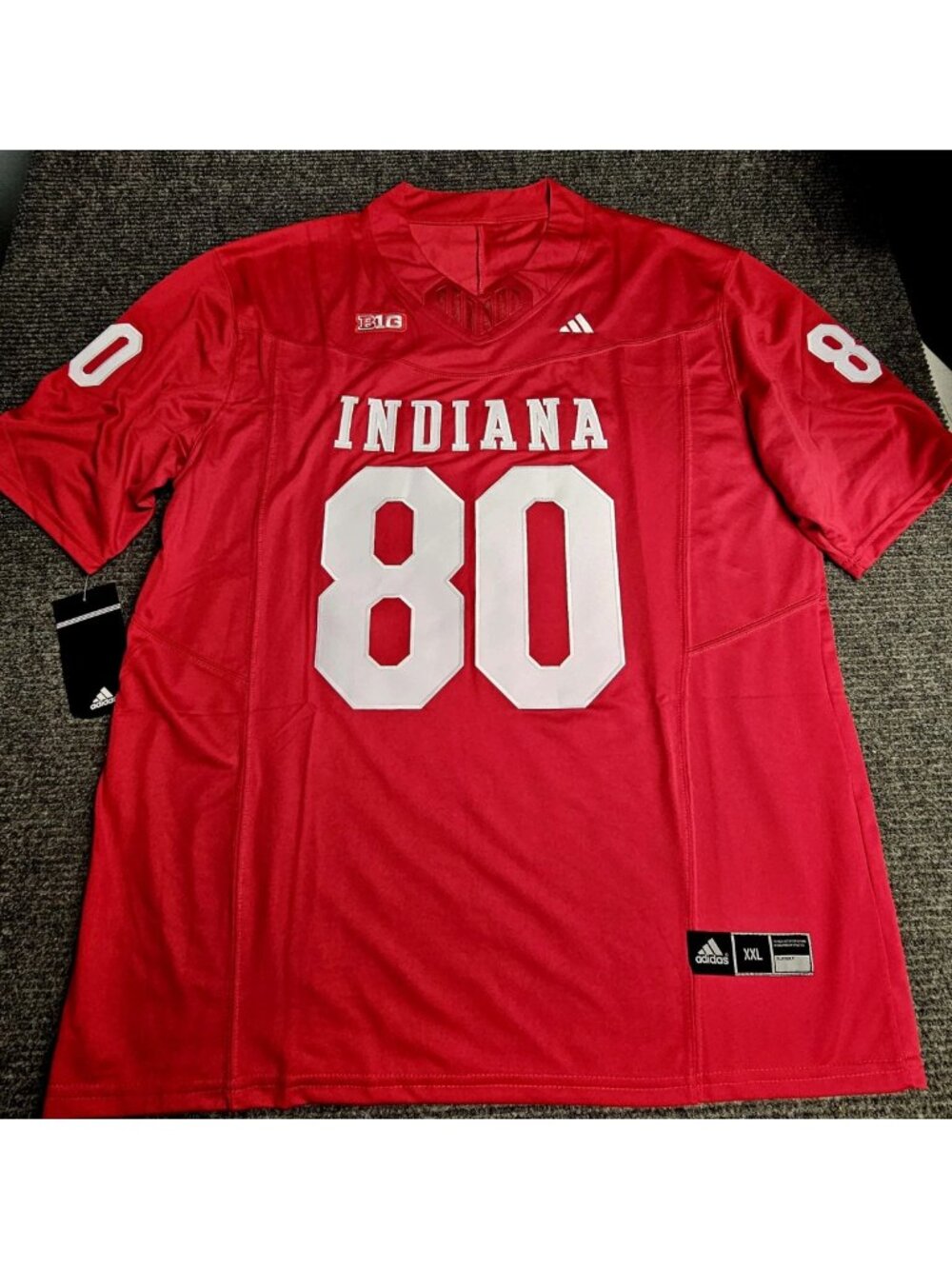 Charlie Becker Youth Red Stitched Vapor Jersey